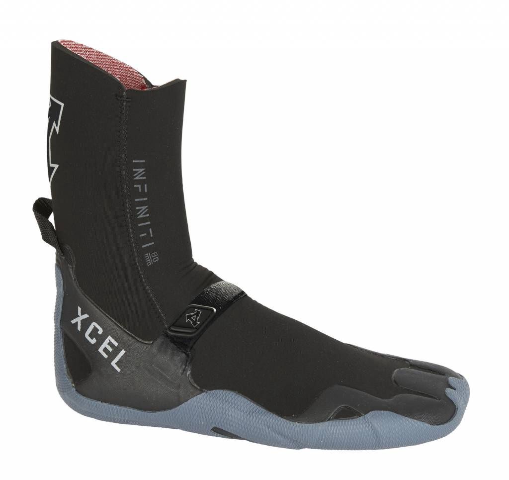 Infiniti 8mm round toe boots, Size: 9