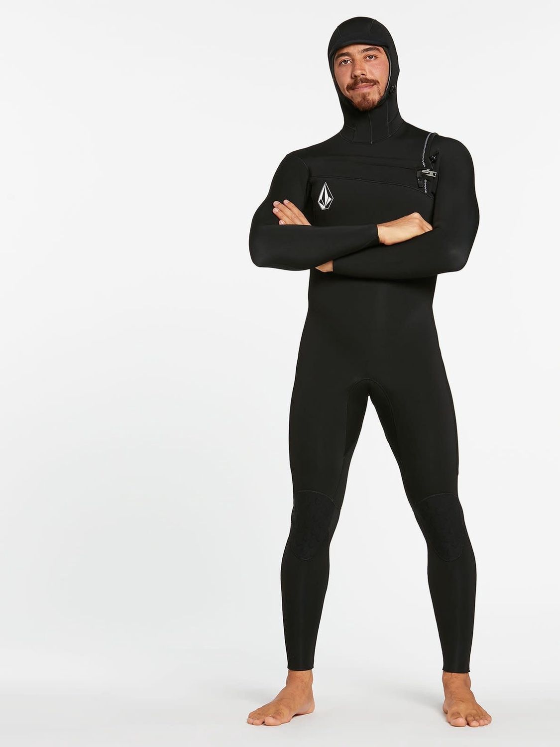 modulator 5/4/3 hooded fullsuit, Color: blk, Size: XS
