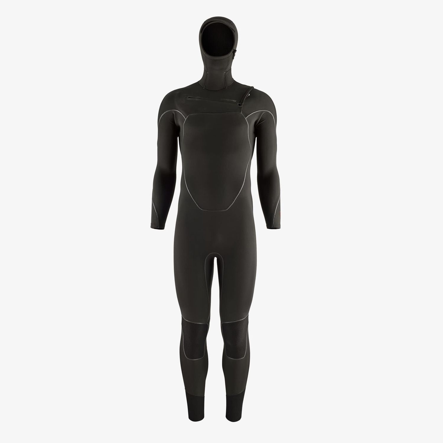 R4 Yulex S21 FZ hooded full suit, Color: Black, Size: M