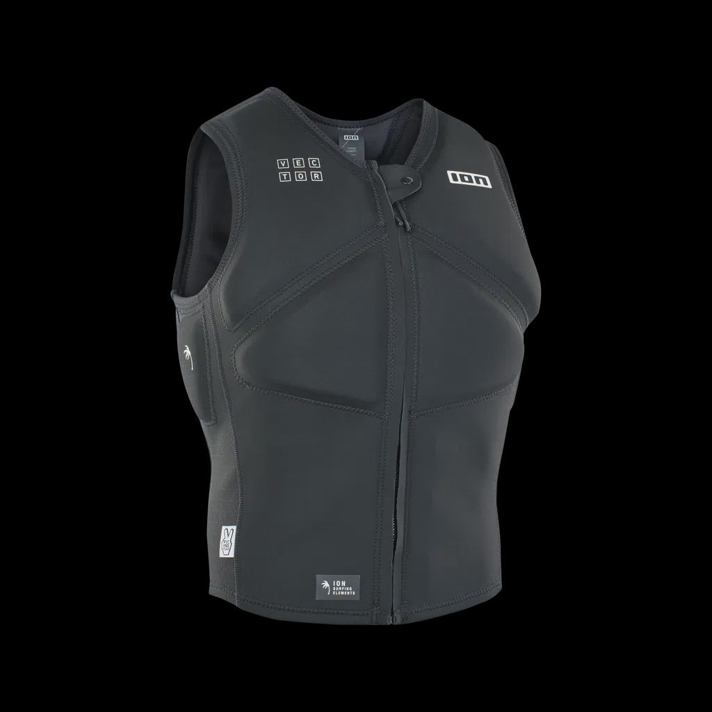 Vector core front zip, Color: Black, Size: M