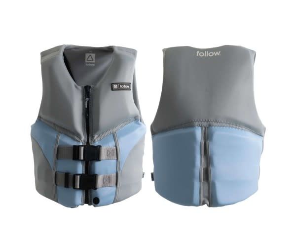 W&#39;s cure 2vest, Color: Blue/black, Size: S