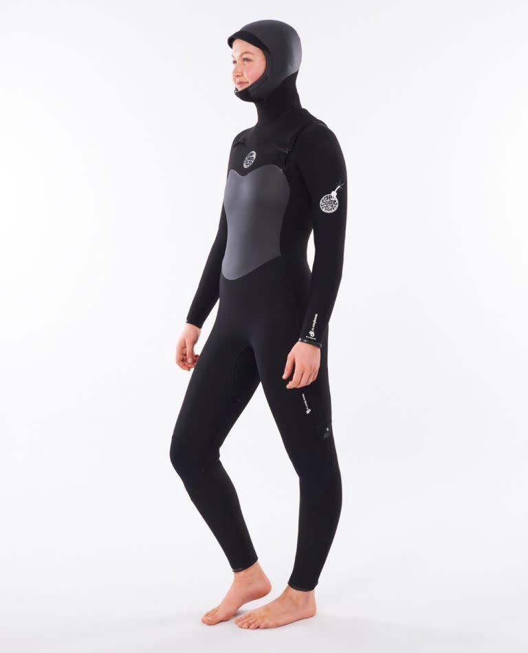 wmns flashbomb 6/4 hooded, Color: black, Size: 6