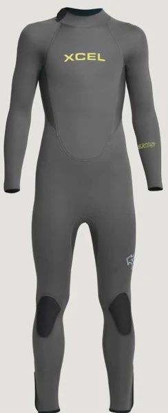 Youth axis bz 4/3 fullsuit, Color: Graphite, Size: 6