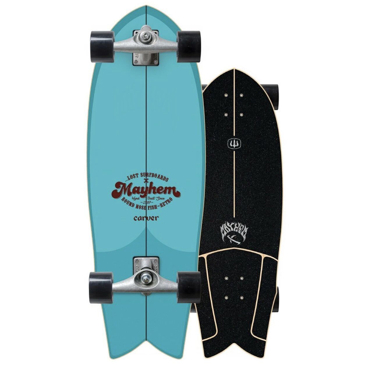 Carver x LOST, Color: 29&quot; RNF retro, Size: CX raw