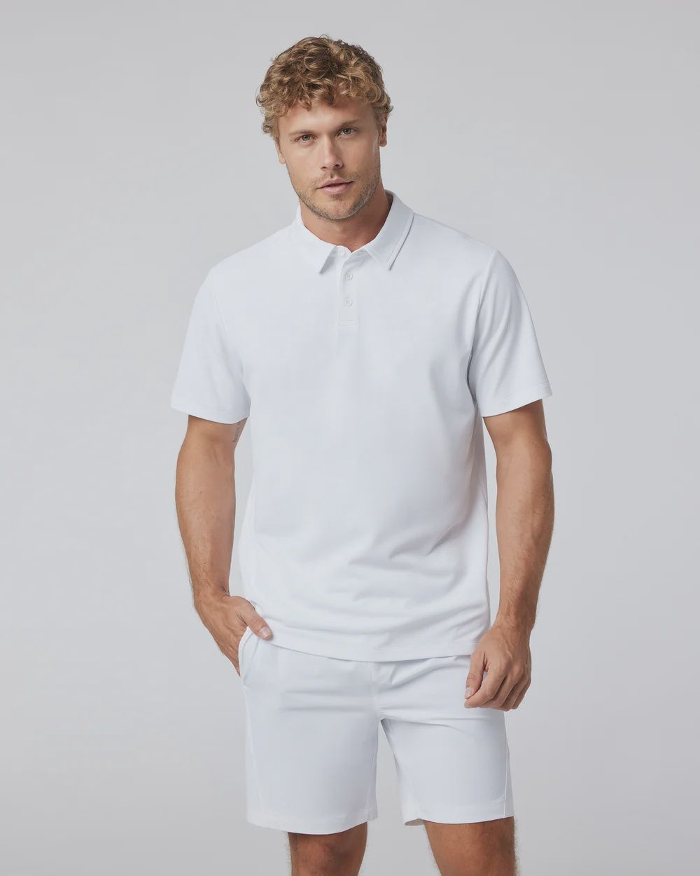 Gamepoint polo, Color: WHT, Size: M