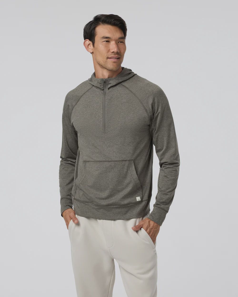 Ponto performance  1/2 zip hoodie, Color: HWG, Size: M