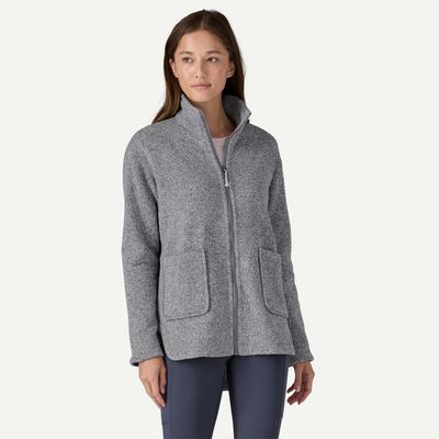 W&#39;s better sweater oversized coat