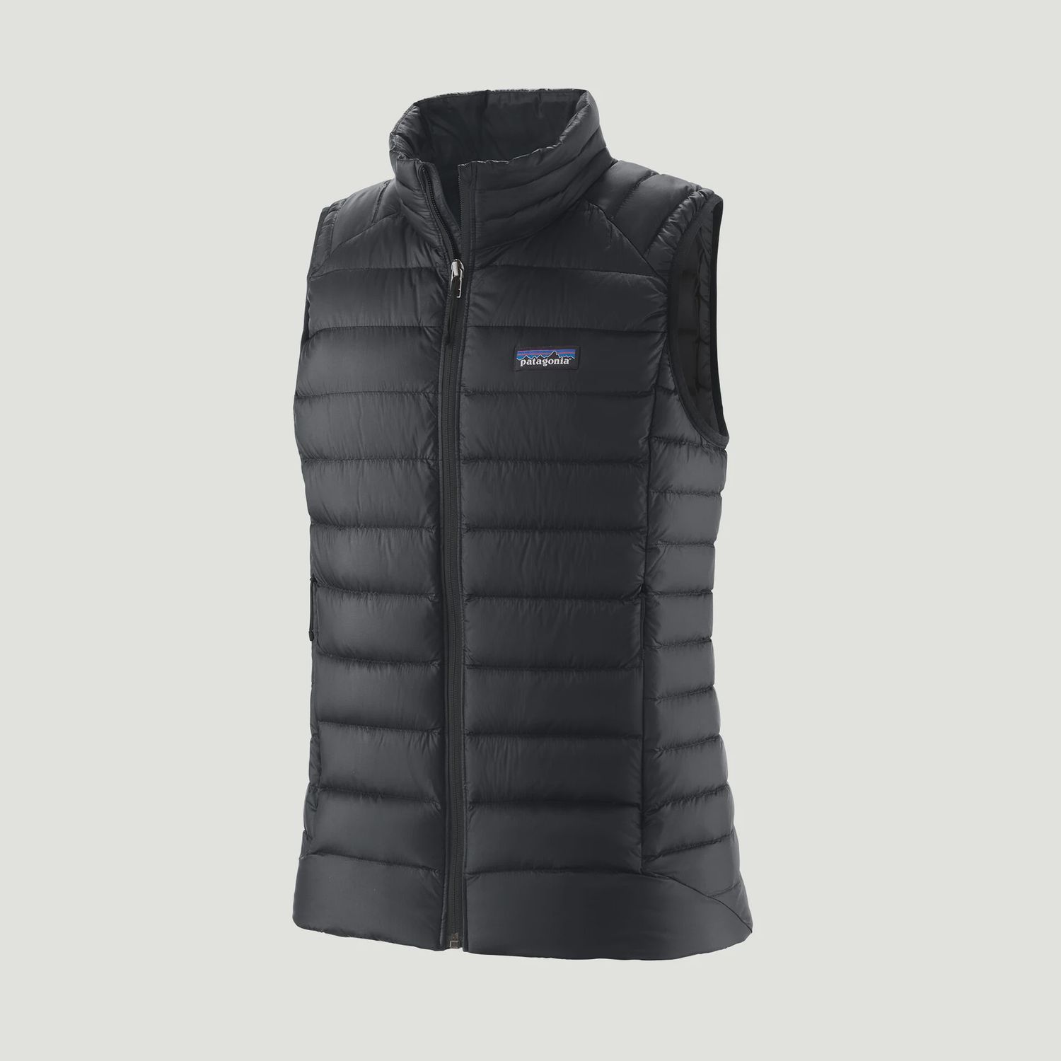 W&#39;s Down sweater vest, Color: Blk, Size: S
