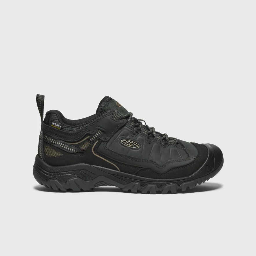 Targhee IV WP men, Color: Triple black, Size: 9