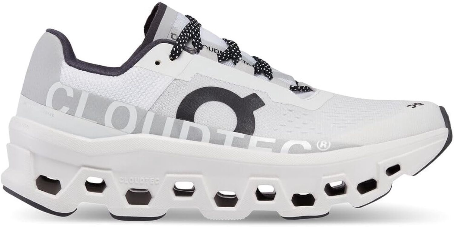 Cloudmonster women, Colour: All White, Size: 6