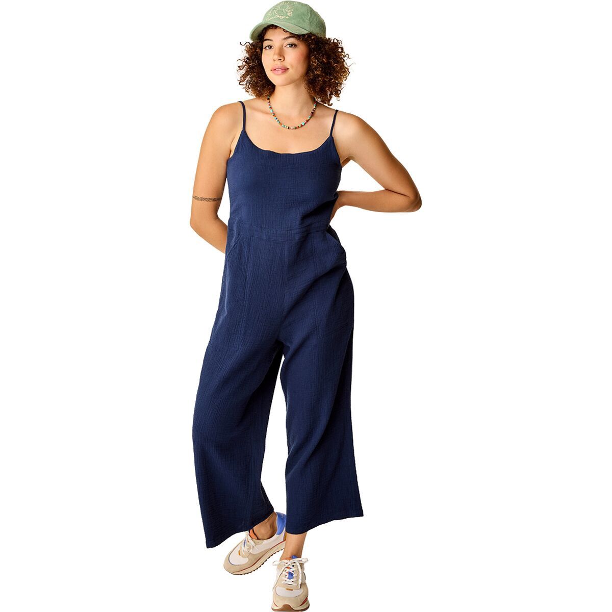Knox gauze jumpsuit