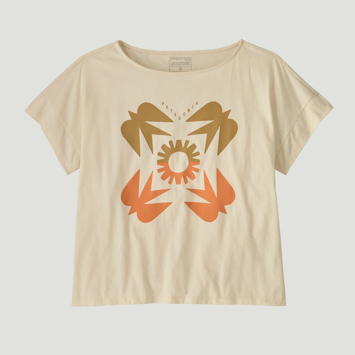 W&#39;s sunfirst relaxed drop sleeve organic t-shirt, Colour: UDNL, Size: S