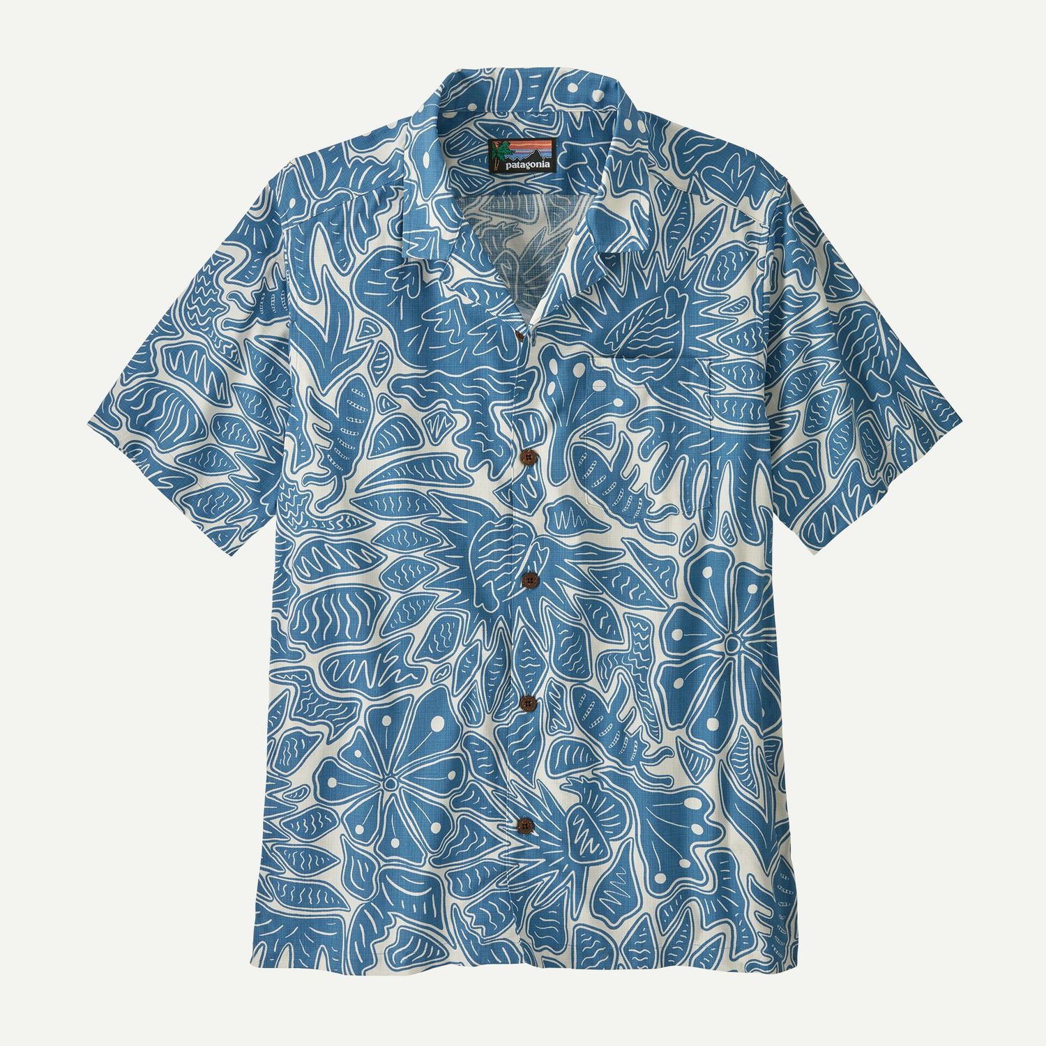 M&#39;s Tidal Threads Camp Shirt, Colour: BFSL, Size: M