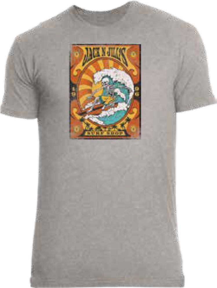 JNJ undead tee, Colour: Oatmeal, Size: S