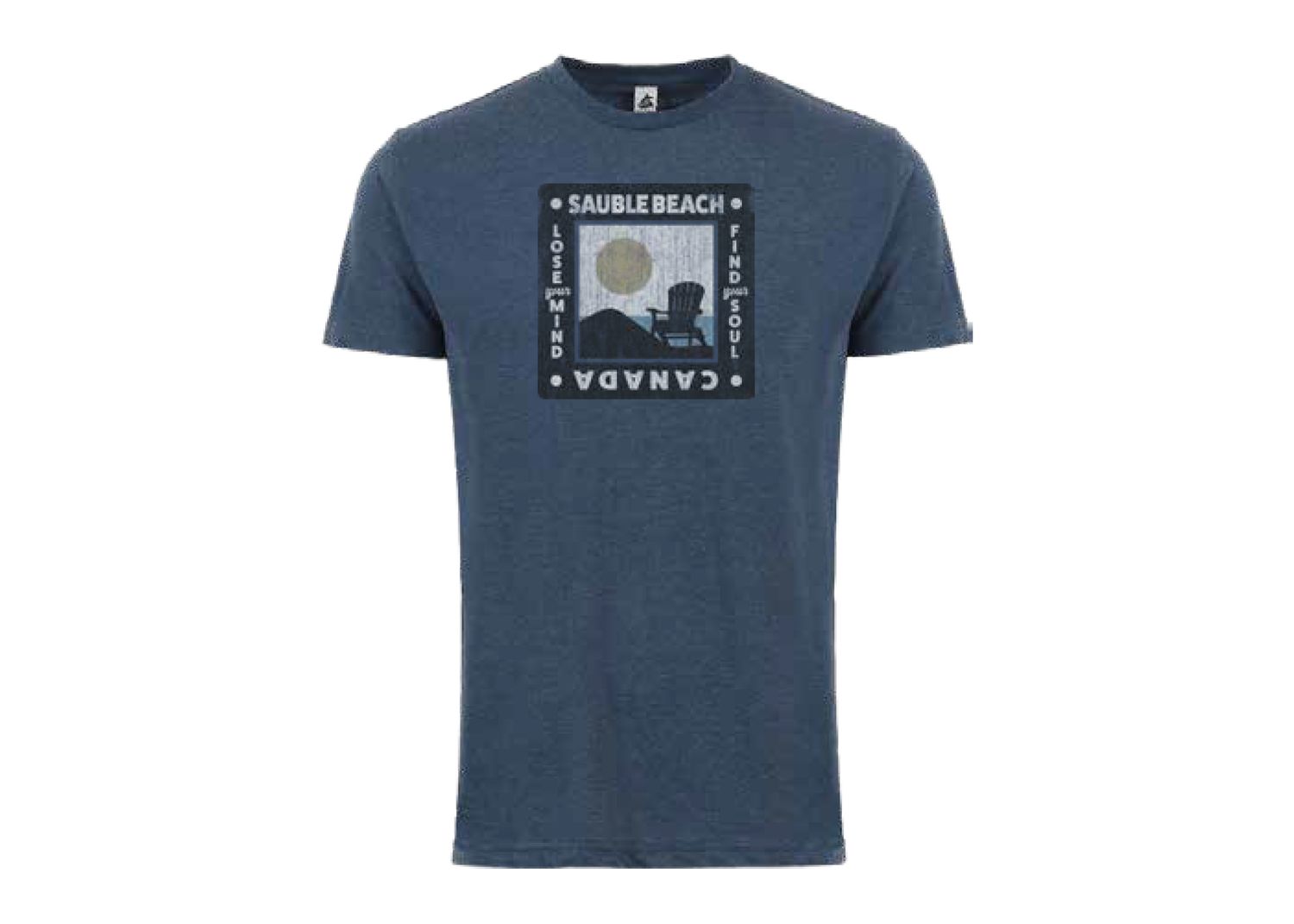 SB lost and found tee, Colour: navy heather, Size: S