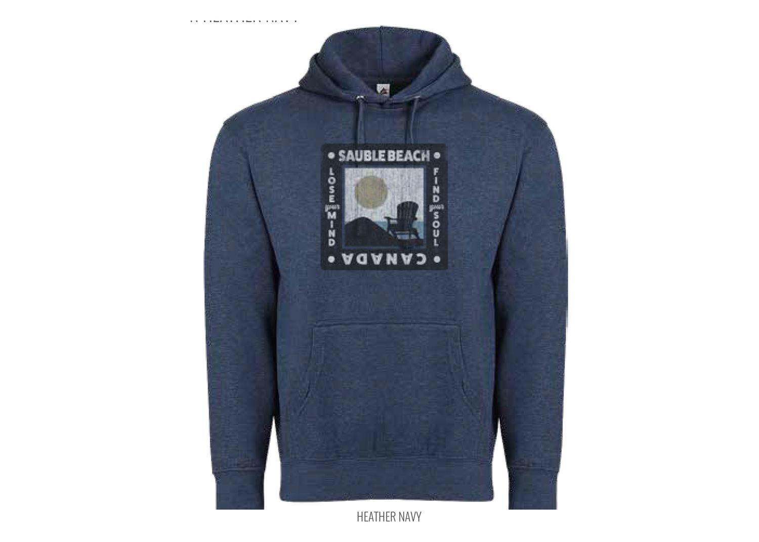 SB lost and found hood, Colour: Navy Heather, Size: S