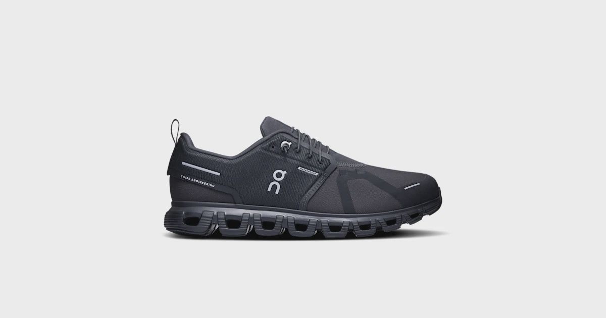 Cloud 6 WP, Colour: Black/Black, Size: 12