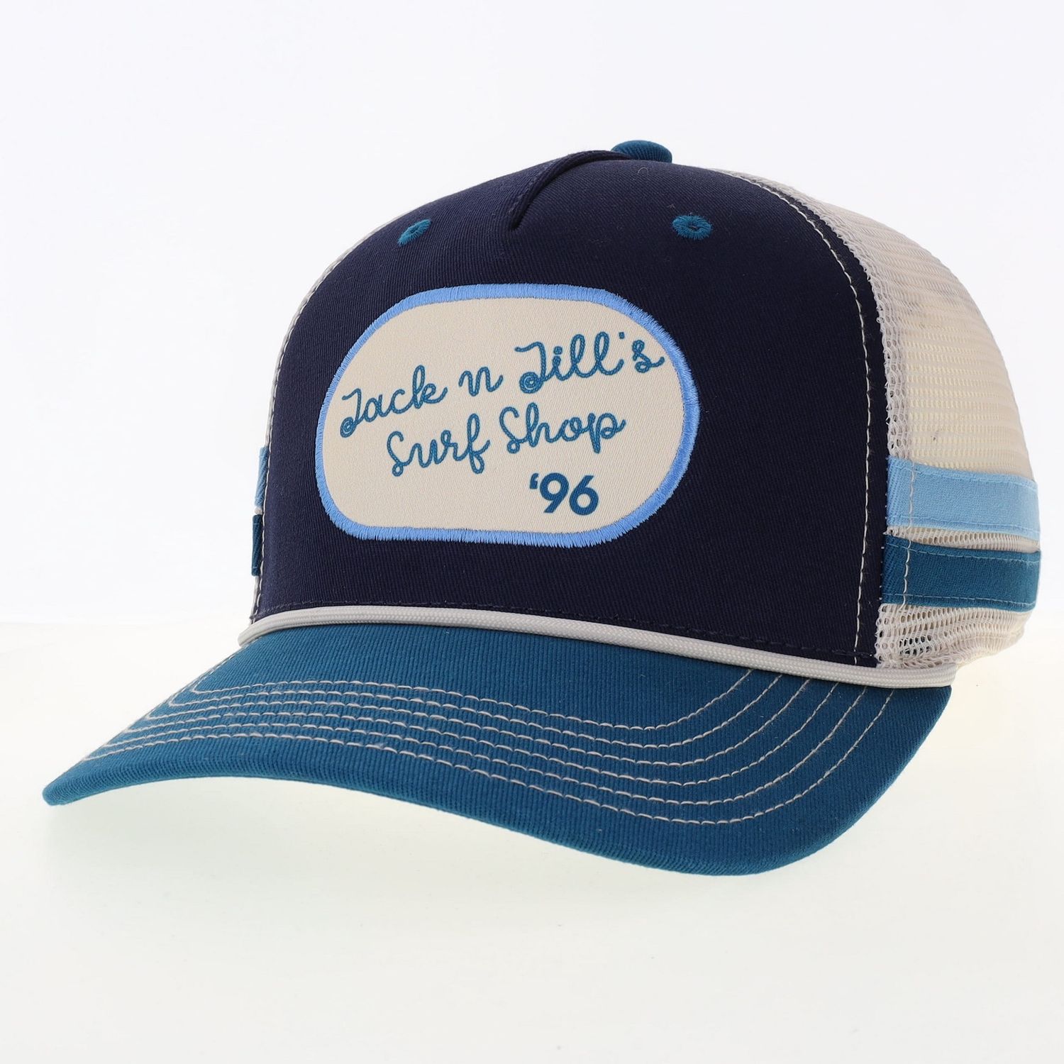 JNJ lasso 2 bar hat, Colour: navy/marine/light blue