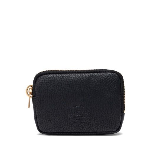 Oxford Pouch Vegan Leather, Colour: Black