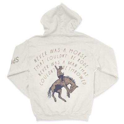NEVER WAS A HORSE HOODIE