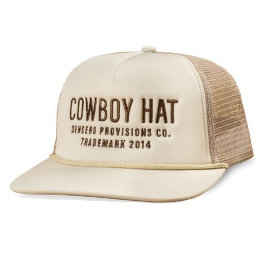 COWBOY HAT, Colour: CREAM