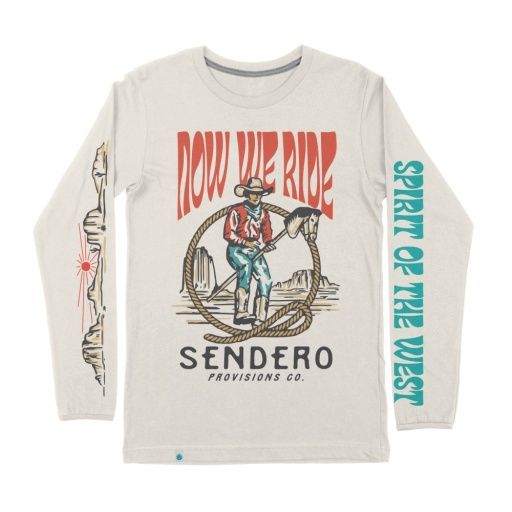 STICK HORSE LONG SLEEVE T-SHIRT, Size: Medium