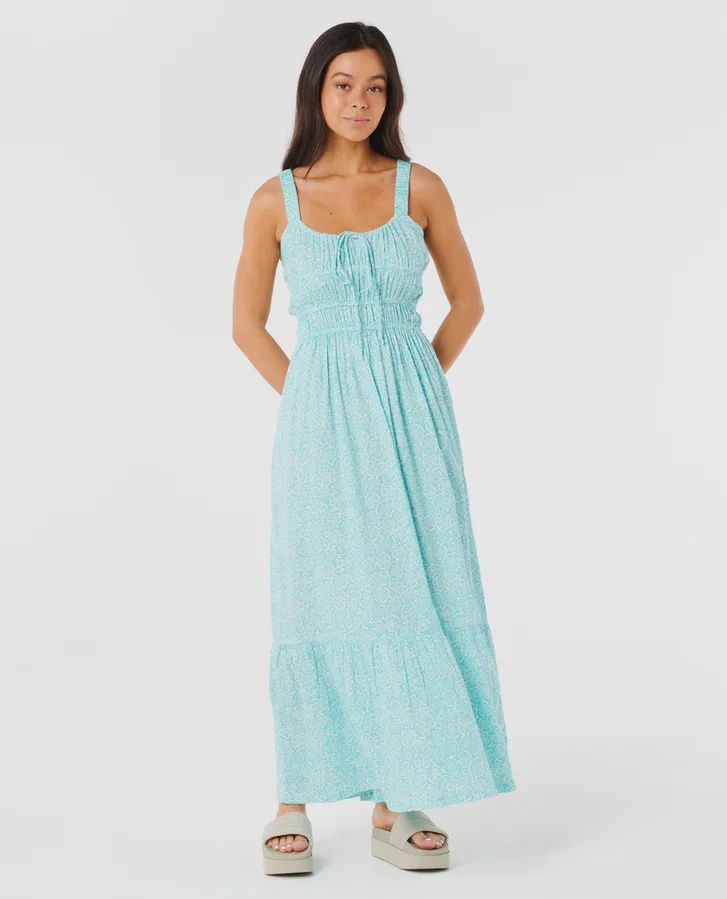 Neon Isles Maxi Dress, Colour: blue, Size: S