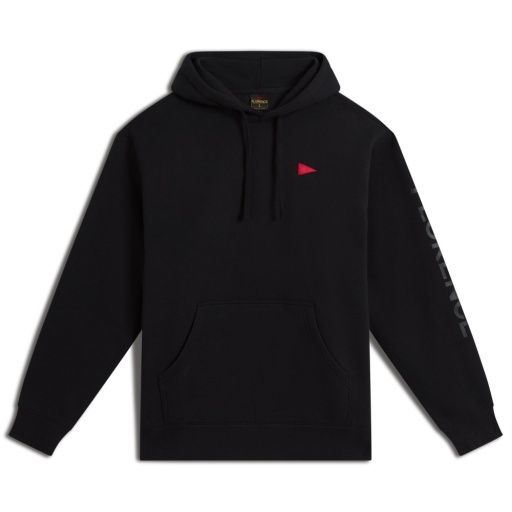 BURGEE HOODIE, Colour: BLACK, Size: M