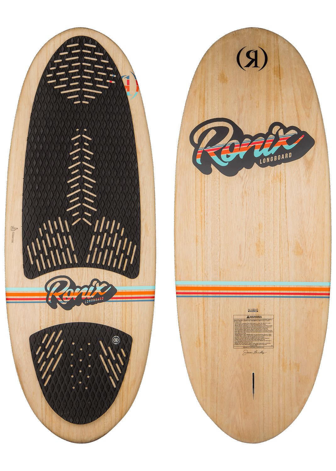 Element Core Longboard 2025, Colour: paulownia/blue sunrise, Size: 5&#39;4&quot;