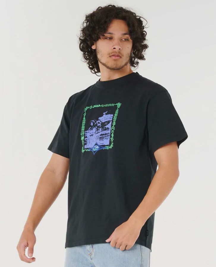 Raw Energy Curren Tee, Colour: black, Size: M