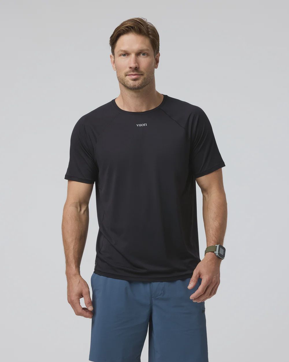 s/s precept tech tee, Colour: BLK, Size: M