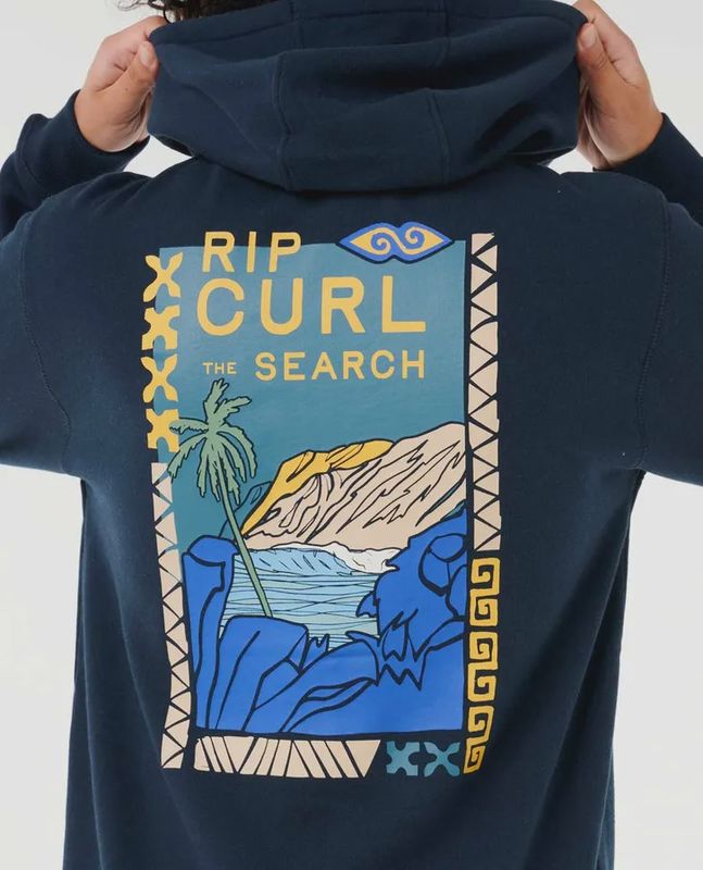 Remera Rip Curl Aots Ty Williams Stacked Tee - Negro - La Isla