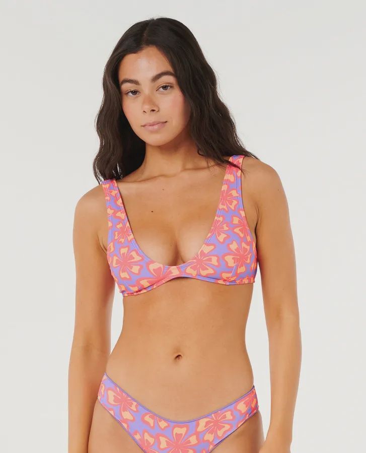 Neon Isles bralette, Colour: purple, Size: S