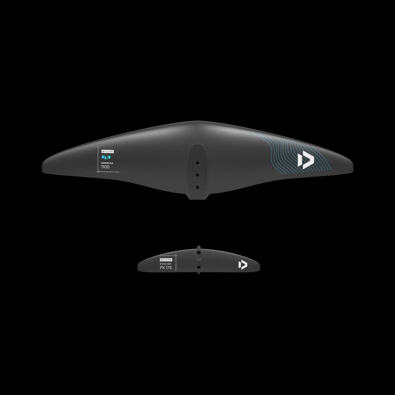 carve 3.0 sls wing set, Size: 1100/PX175