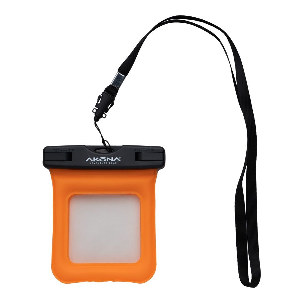Gobi mini dry phone bag w/ lanyard, Colour: orange
