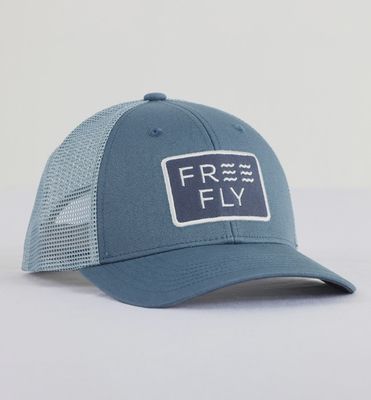 Wave trucker hat