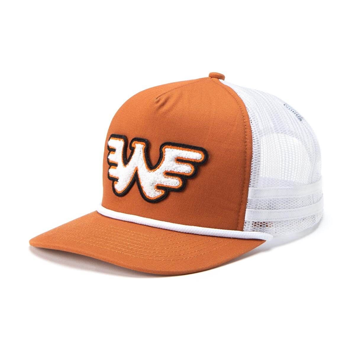Waylon Jennings Flying snapback, Colour: burnt orange