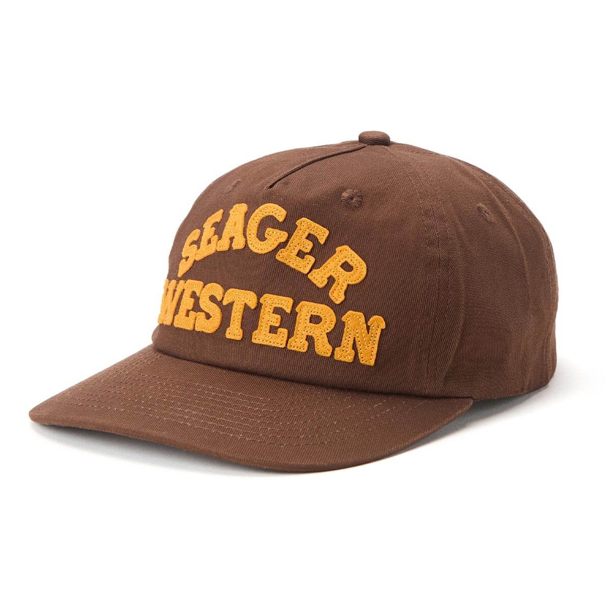 Seager Western snapback, Colour: brown