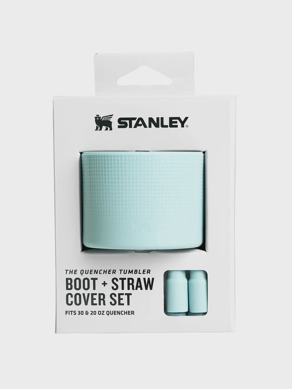 Quencher boot + straw cover, Colour: seafoam, Size: 20/30oz