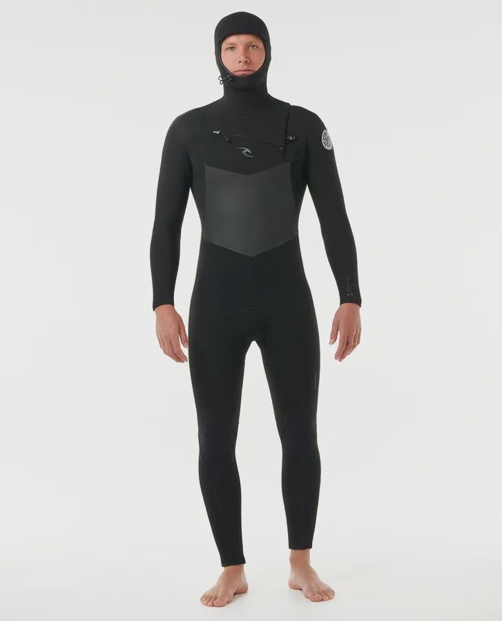 Dawn patrol 5/4 hooded fullsuit, Size: M