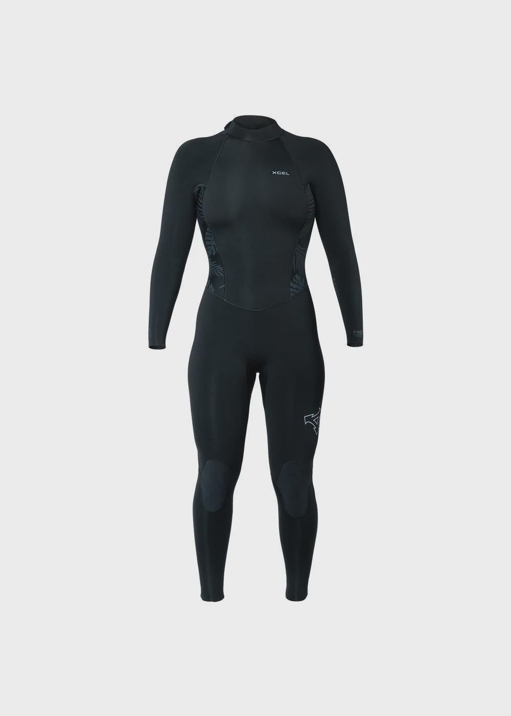 Wmn&#39;s Axis back zip 5/4, Colour: black/black palm, Size: 4