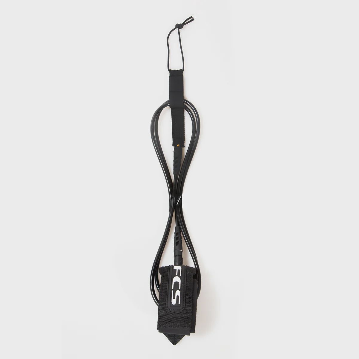 FCS regular classic leash, Color: Black, Size: 8'