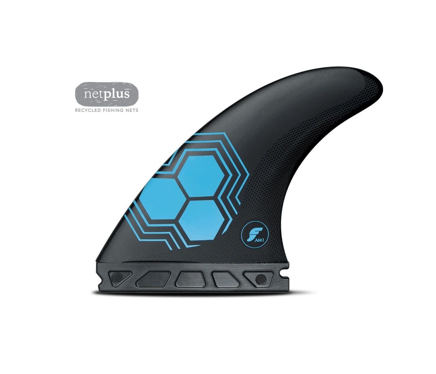 Futures 1-tab AM1 thruster, Color: carbon/blue, Size: M