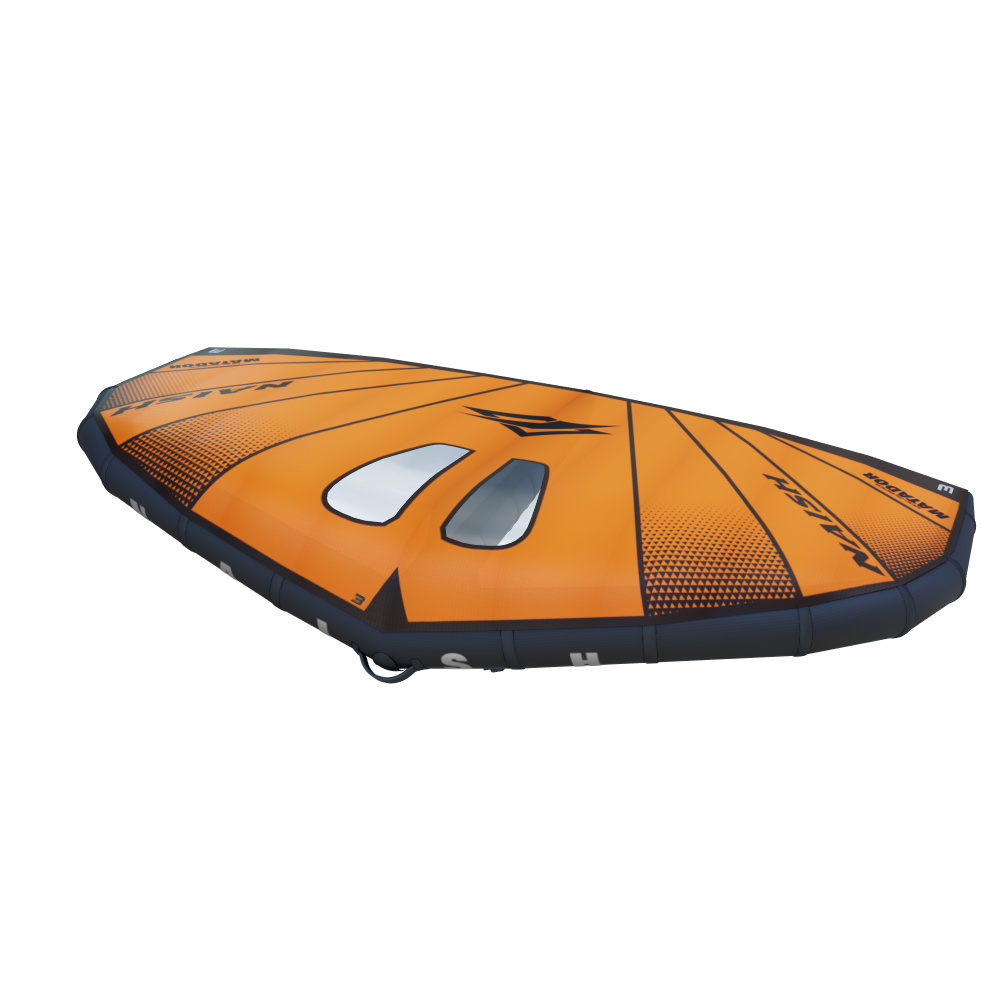 S26 Wing-surfer matador lt, Color: Orange, Size: 5