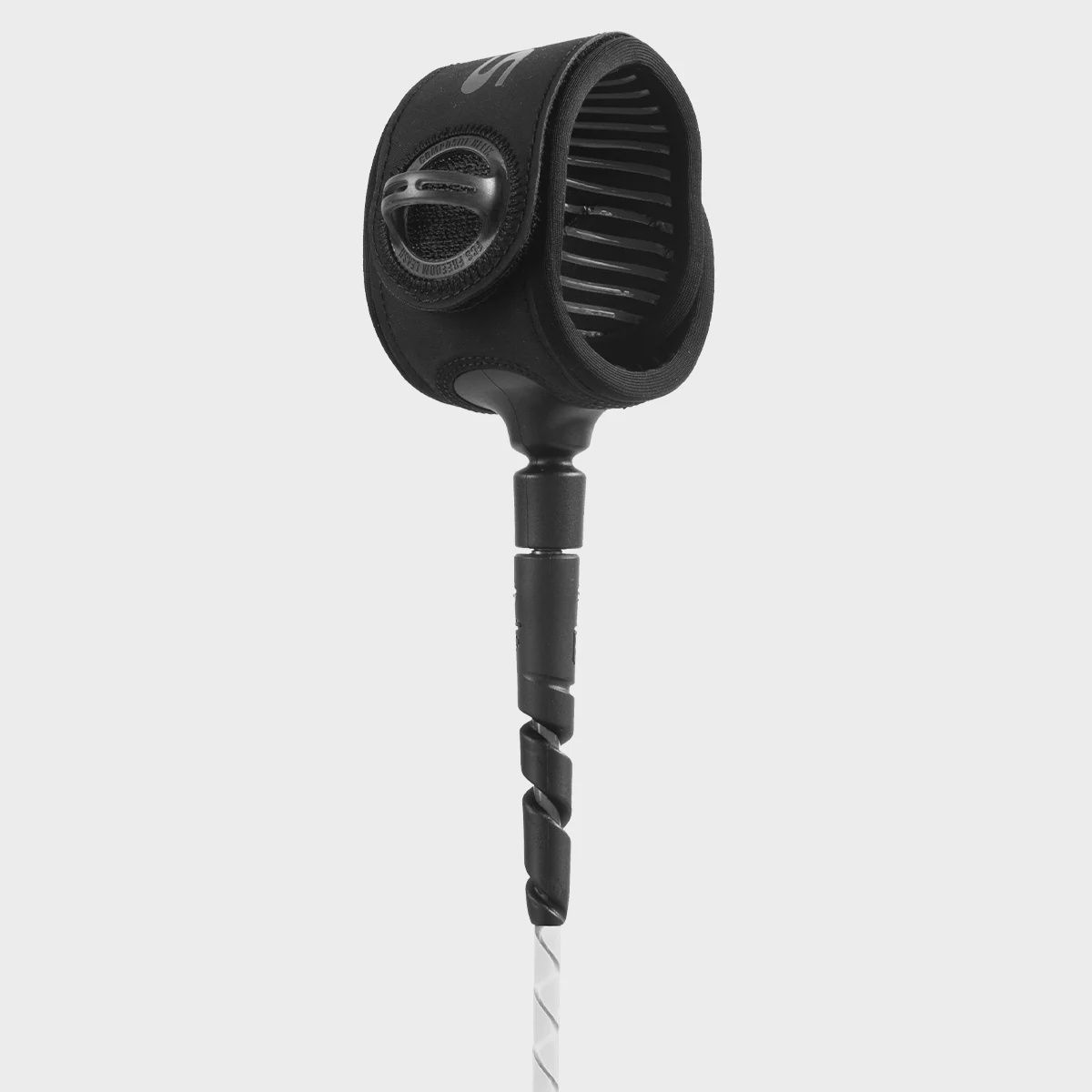 FCS freedom helix all round leash, Color: 9', Size: Natural/black