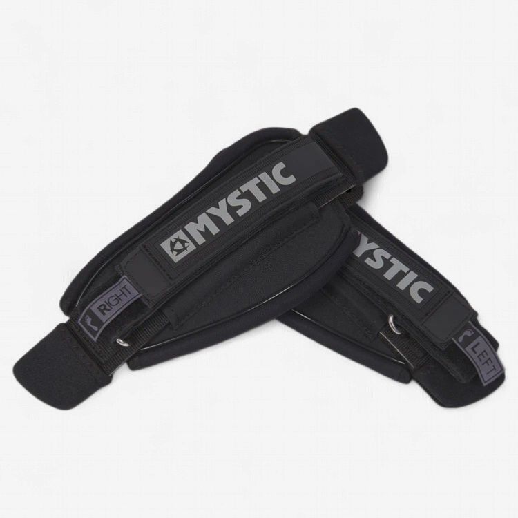 kite footstraps set, Color: black, Size: symmetrical