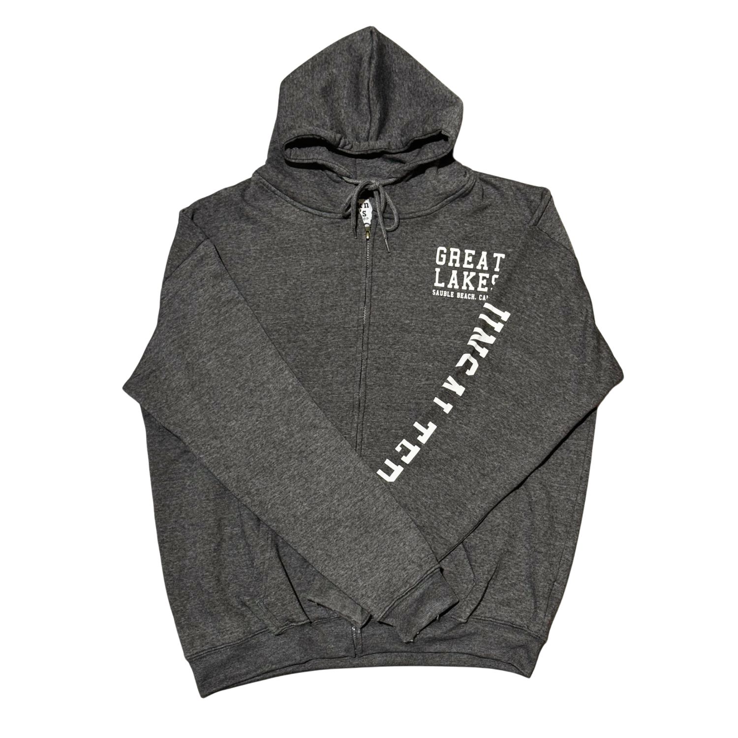 SB great lakes zip angel hood, Color: charcoal, Size: S