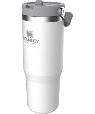 The IceFlow Classic Flip Straw Tumbler 30oz, Color: Polar