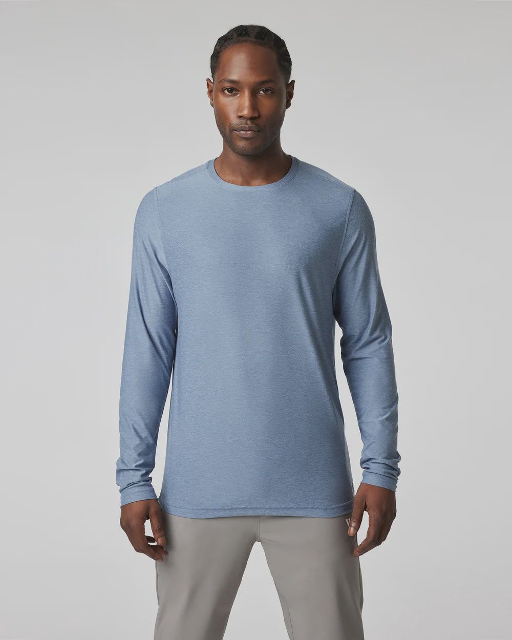 L/s strato tech tee, Color: HTY, Size: L