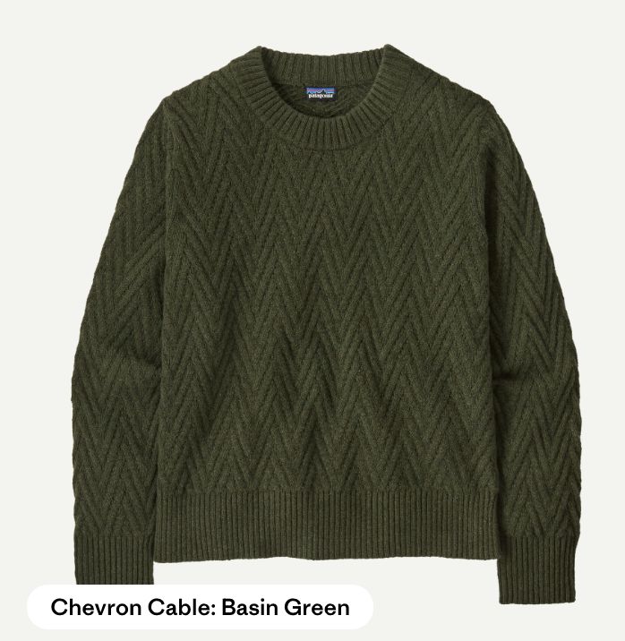 W's recycled wool blend crewneck